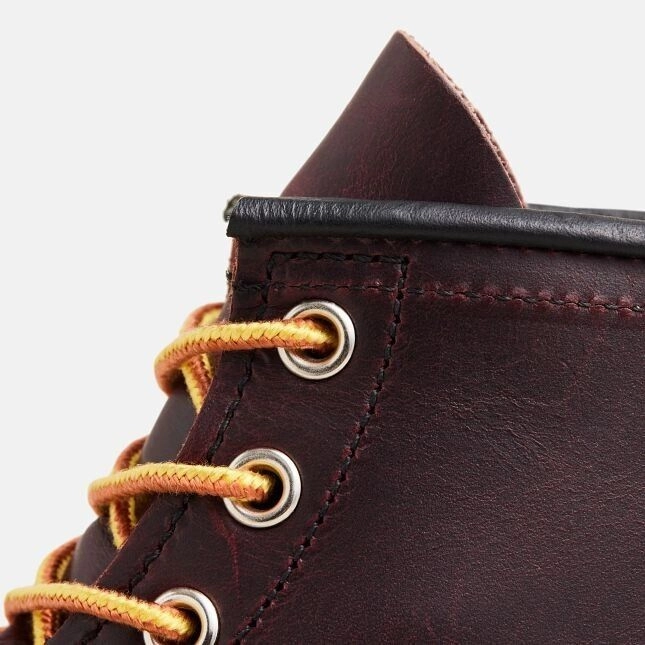 Red Wing Classic Moc 8847 Mens Black Cherry Excalibur Leather 6" Lifestyle Boots