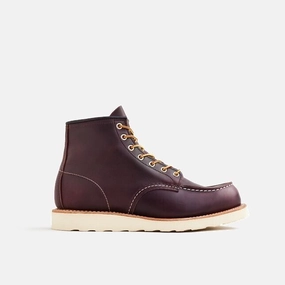 Red Wing Classic Moc 8847 Mens Black Cherry Excalibur Leather 6" Lifestyle Boots Buy Mens Chukkas online shop