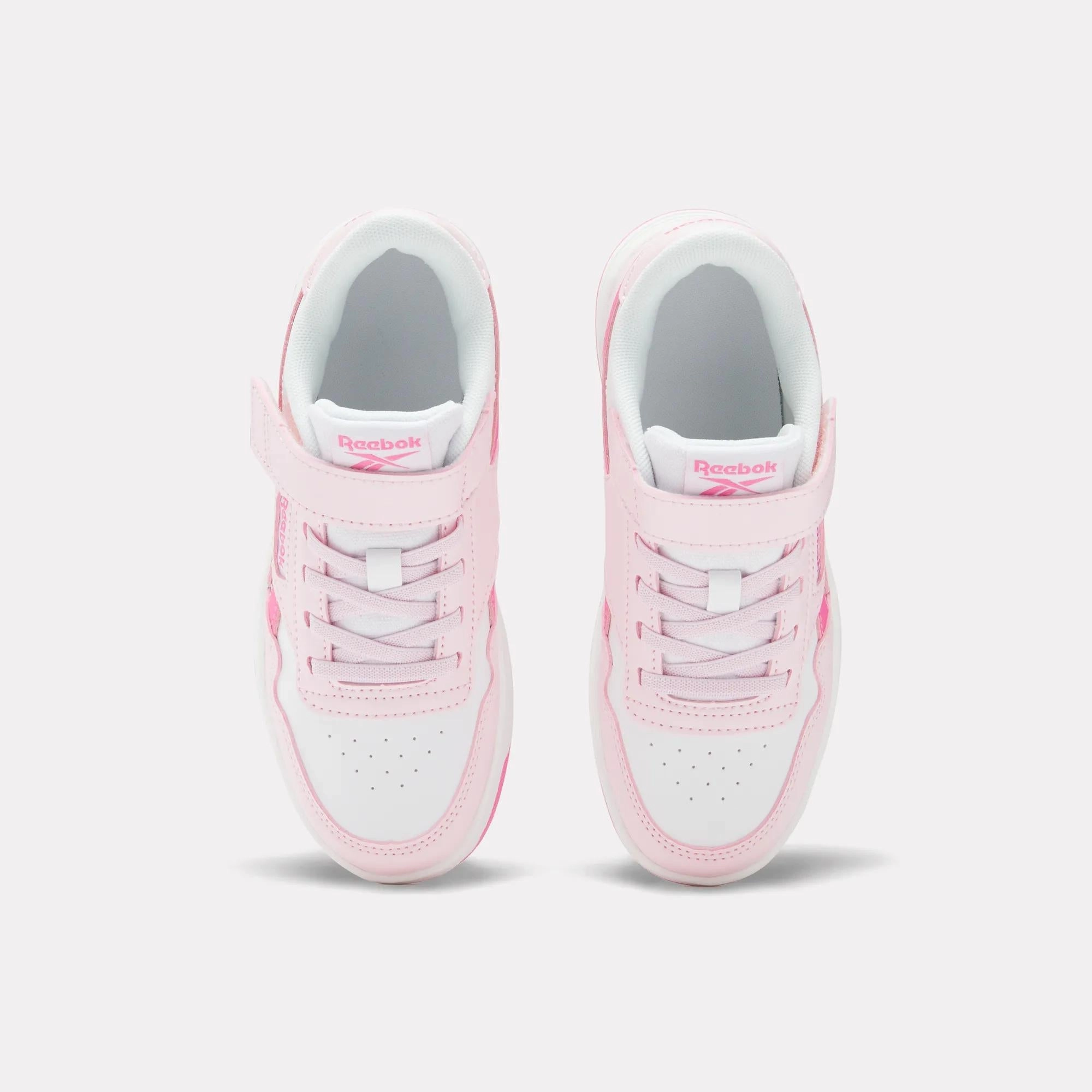 Reebok Court Advance Elastic Lace and Top Strap Shoes