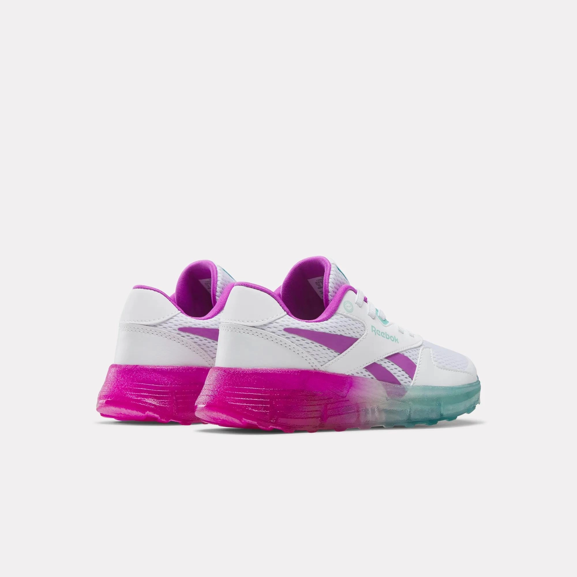 Reebok Zig N Glow 2 Elastic Lace Little Girl's Shoes