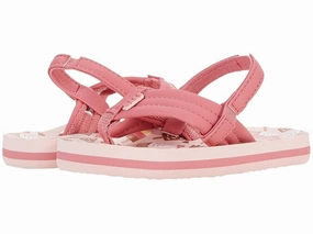 Reef Little Ahi CI4066 Flip Flop Girls 9-10 Pink Ice Cream Slip On Sandal ERK292 (Pink,9-10) Girls Athletic Shoes on sale