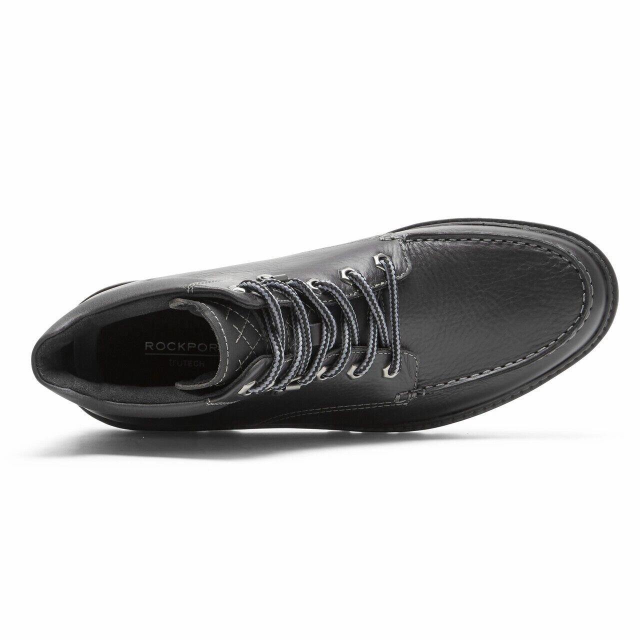 Rockport Weather Or Not CI6164-001 Boot Mens 7.5 Black Waterproof Moc Toe KHD354