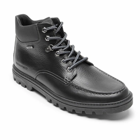 Rockport Weather Or Not CI6164-001 Boot Mens 7.5 Black Waterproof Moc Toe KHD354 Buy Mens Chukkas online shop