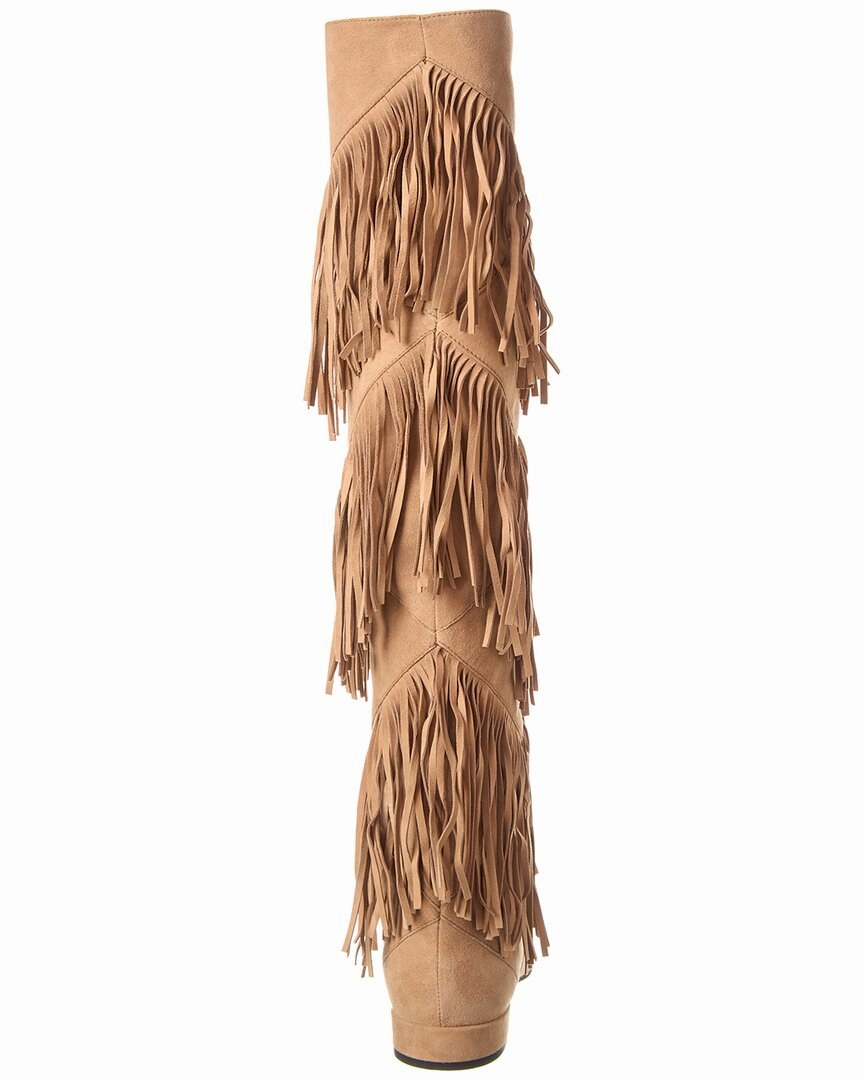 Roger Vivier Suede Over-The-Knee Boot