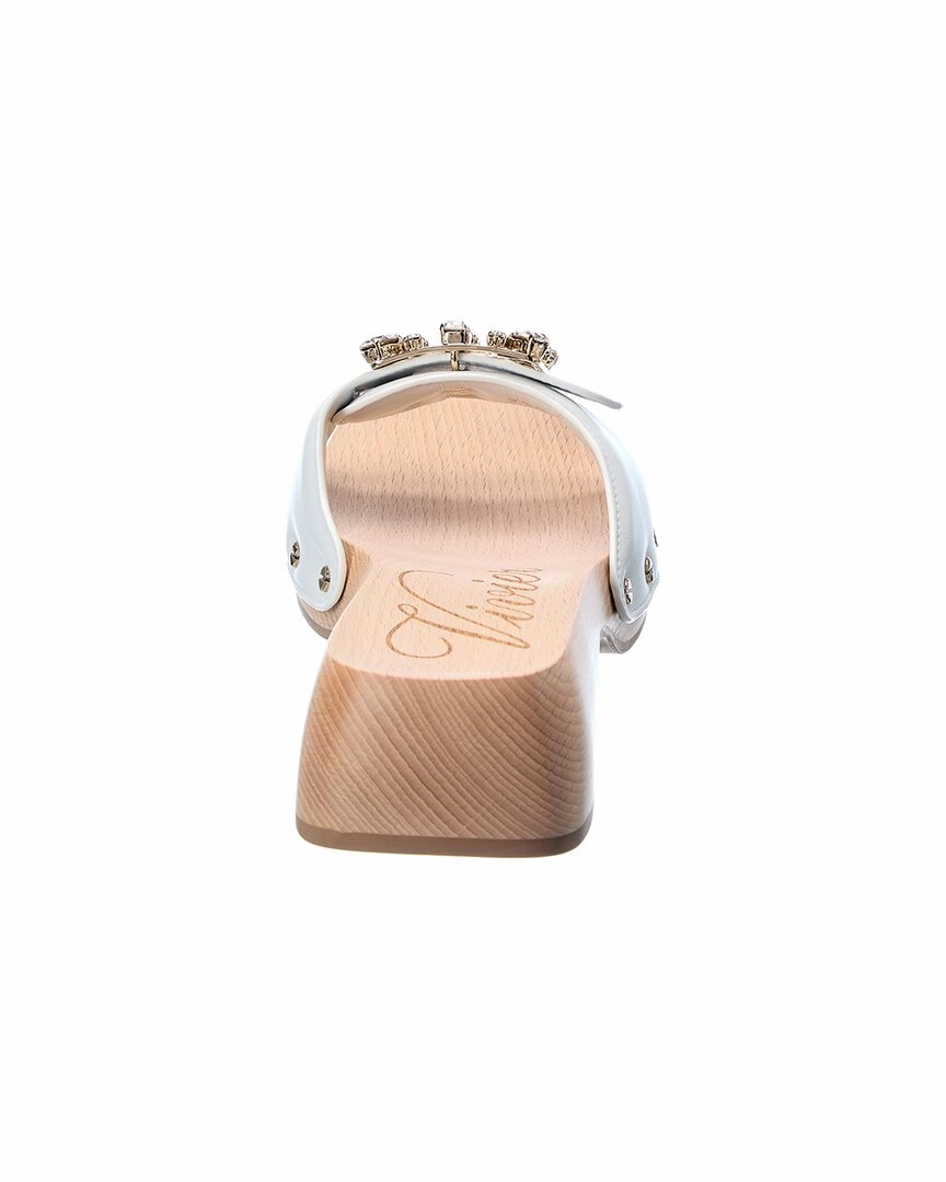 Roger Vivier Viv Leather Clog