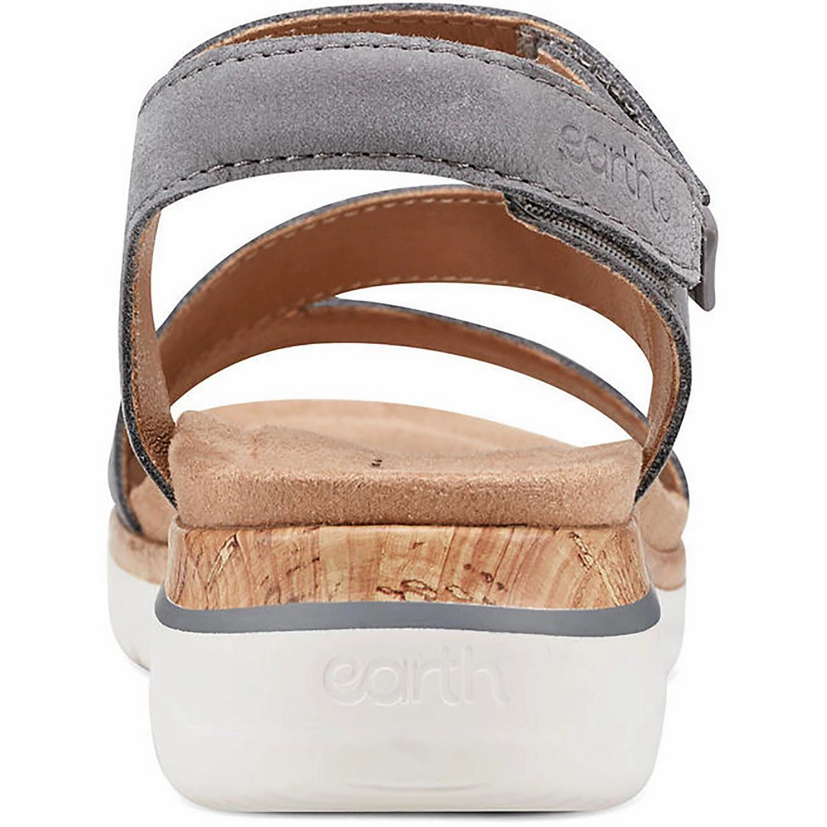 Roni Womens Leather Ankle Strap Slingback Sandals