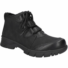 Ronnie Womens Faux Suede Cozy Booties Womens Dress Boots for less