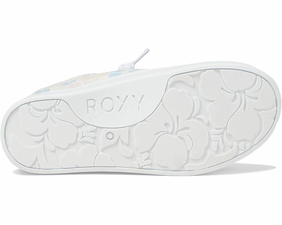 Roxy Bayshore Plus ARGS600146-WLU Kids US 2 White Floral Comfort Shoes KHD157
