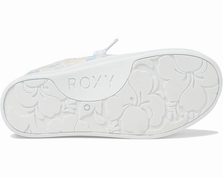Roxy Bayshore Plus ARGS600146-WLU Kids US 2 White Floral Comfort Shoes KHD157