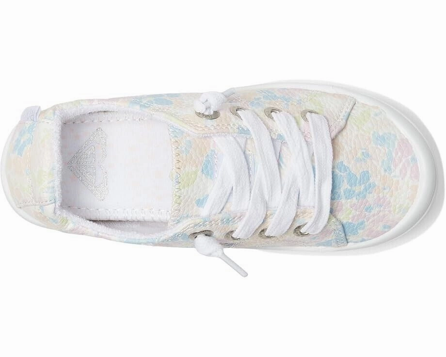Roxy Bayshore Plus ARGS600146-WLU Kids US 2 White Floral Comfort Shoes KHD157