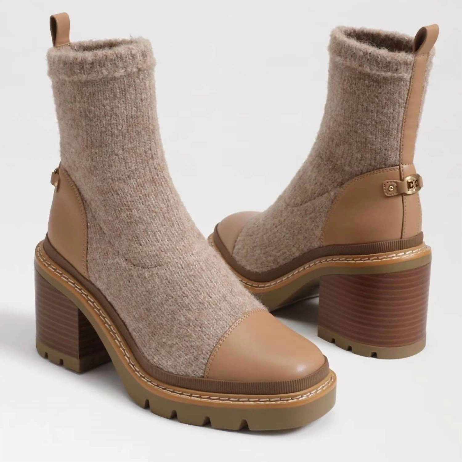 Rozanna Knit Bootie In Luxe Tan Mens Winter & Rain Boots clearance