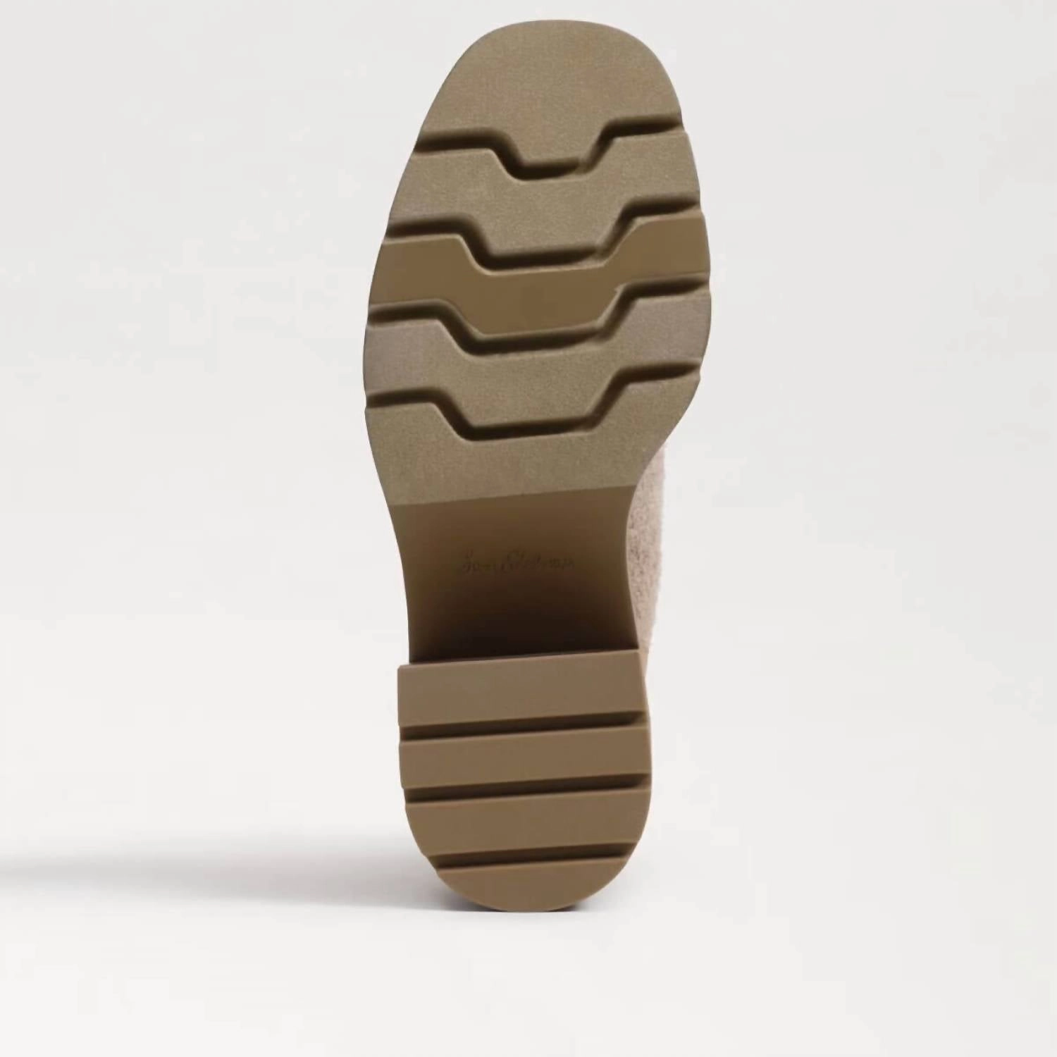 Rozanna Knit Bootie In Luxe Tan