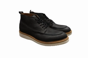 Rud Chukka Nubuck Boot In Black Mens Chukka Boots outlet deals