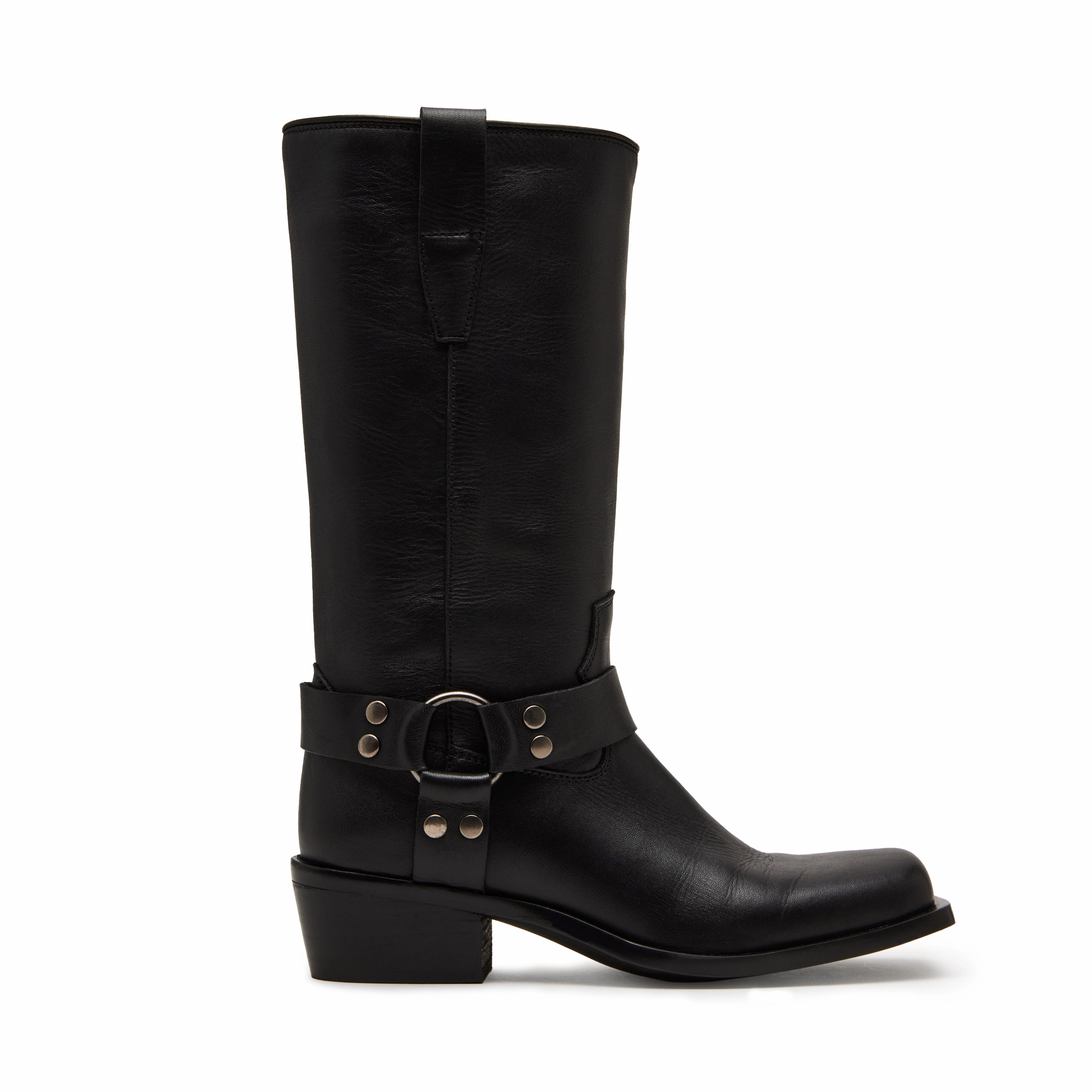 Ruskin Boot BLACK LEATHER Womens Boots & Booties promotion