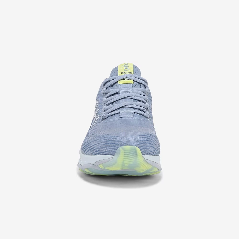 Ryka Premium Devotion X Plus Sneakers Womens 11 Blue White Walking Shoes ZPO2018