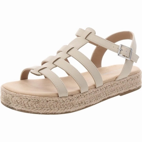 Ryker Womens Strappy Faux Leather Flatform Sandals Womens Beach Sandals special deal