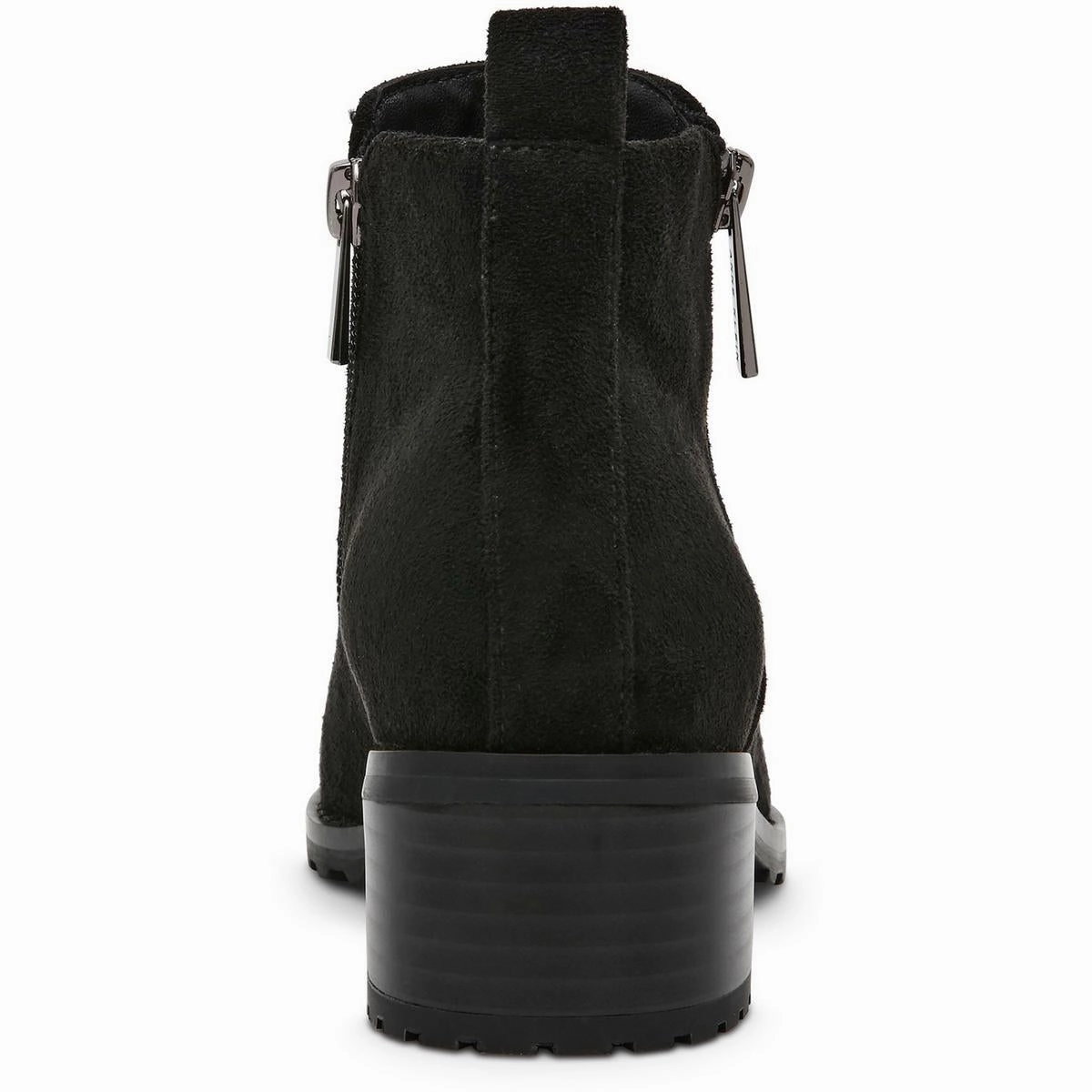 Saka01f9 Womens Zipper Suede Ankle Boots