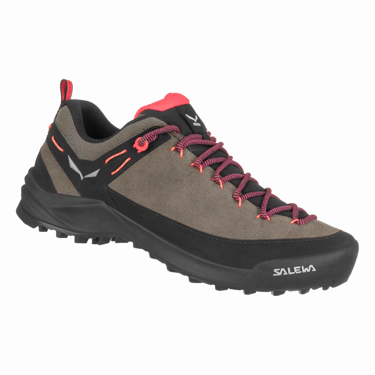 Salewa Wildfire Sneakers Women's US 8.5 Gray Black Leather Approach Shoes KHD725 Womens Athletic Footwear online shop