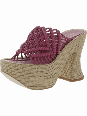 Salma Womens Leather Slip-On Platform Sandals Buy Womens Sandals with promo