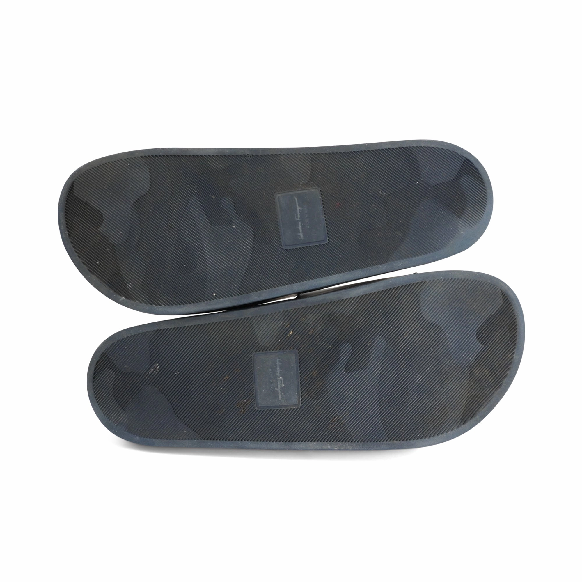 Salvatore Ferragamo 'Gancini' Slides - Men's 42