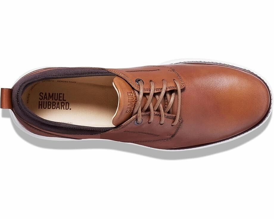 Samuel Hubbard Rafael M2165-083 Oxford Men's Tan Leather Lace-Up Shoes ZPO1548