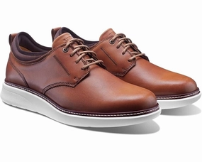 Samuel Hubbard Rafael M2165-083 Oxford Men's Tan Leather Lace-Up Shoes ZPO1548 Mens Athletic Shoes clearance sale