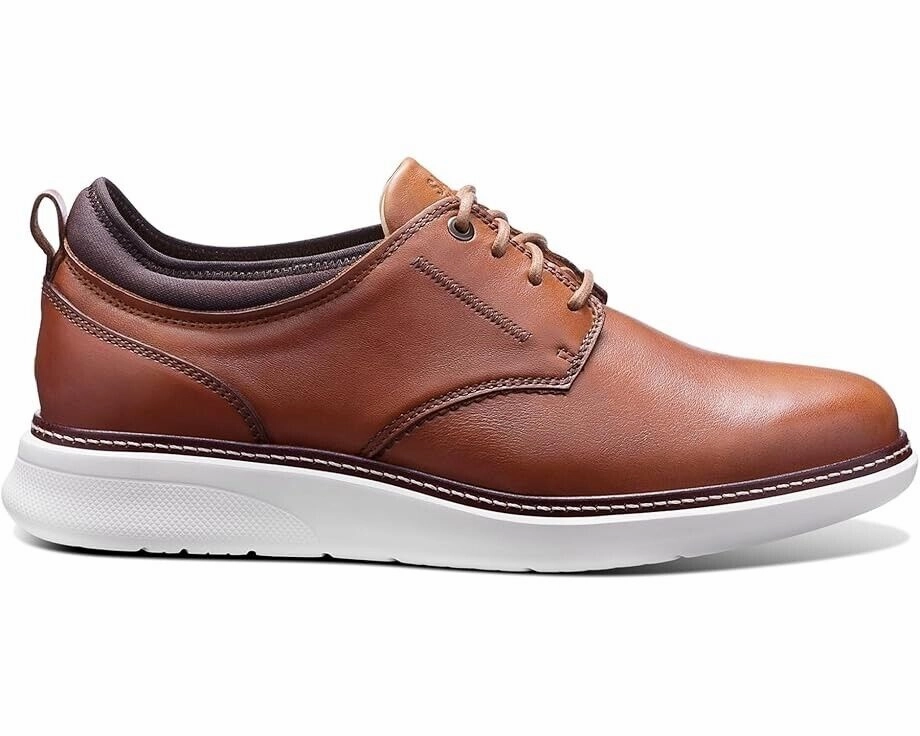 Samuel Hubbard Rafael M2165-083 Oxford Men's Tan Leather Lace-Up Shoes ZPO1548