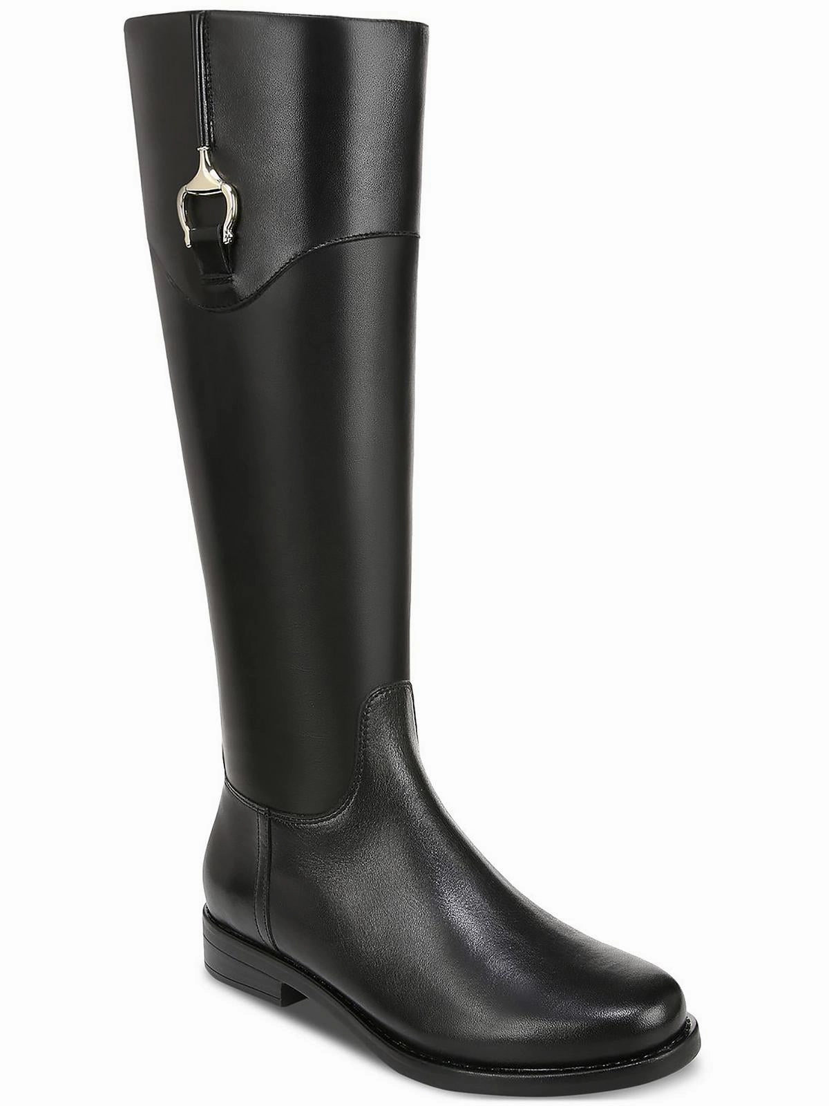 Sandraa Womens Leather Riding Knee-High Boots Womens Dress Boots for less