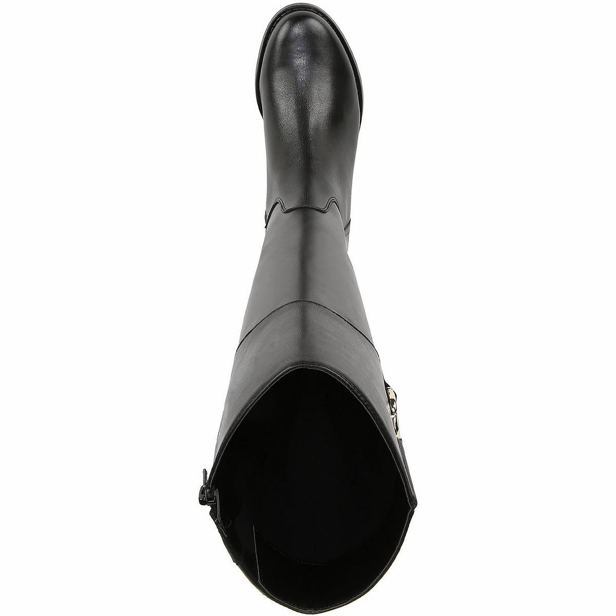 Sandraa Womens Leather Riding Knee-High Boots