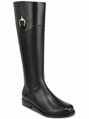 Sandraa Womens Leather Riding Knee-High Boots Womens Dress Boots for less