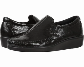 SAS Dream 2250-211 Loafer Women's 10 Black Leather Moc Toe Slip-On Shoes KHD2140 Womens Athletic Footwear online shop