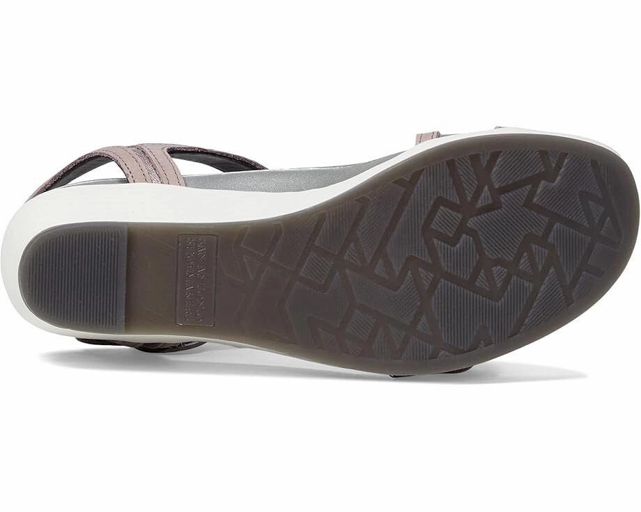 SAS Seight Sandal Women's US 9.5 Wisteria Ankle Strap Wedge Heel Slip-On ZOGG32