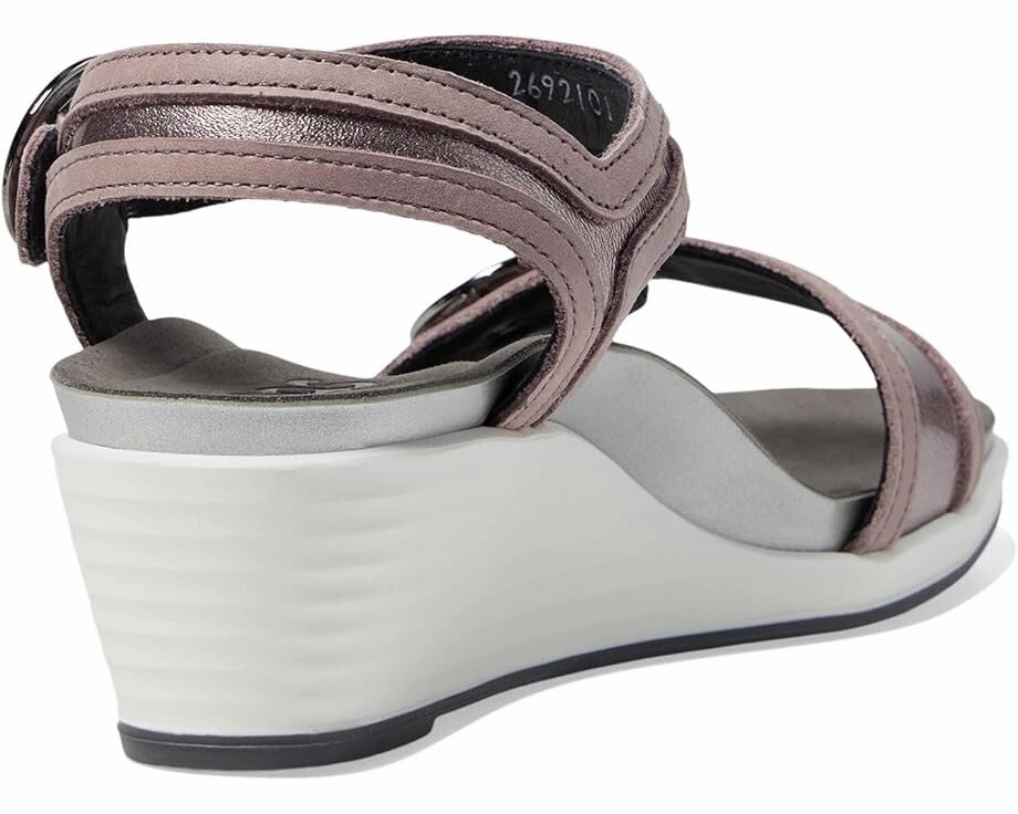 SAS Seight Sandal Women's US 9.5 Wisteria Ankle Strap Wedge Heel Slip-On ZOGG32