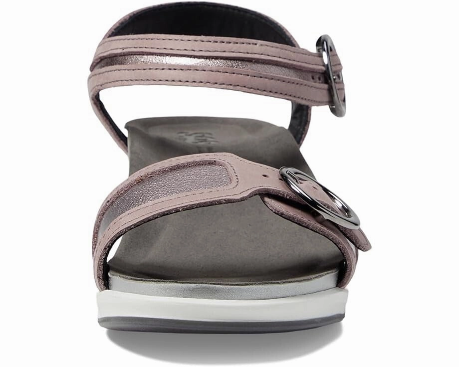 SAS Seight Sandal Women's US 9.5 Wisteria Ankle Strap Wedge Heel Slip-On ZOGG32