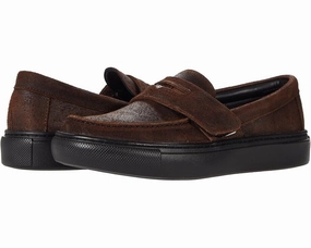 SAS Woodlawn Loafers Men's US 9.5 Brown Leather Slip-On Casual Shoes KHD690 Mens Athletic Shoes clearance sale