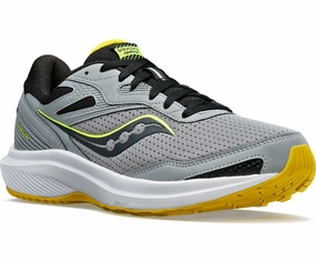 Saucony Cohesion 16 S20781-15 Sneaker Men's Fossil Sulphur Low Top Running Shoes Mens Athletic Shoes clearance sale