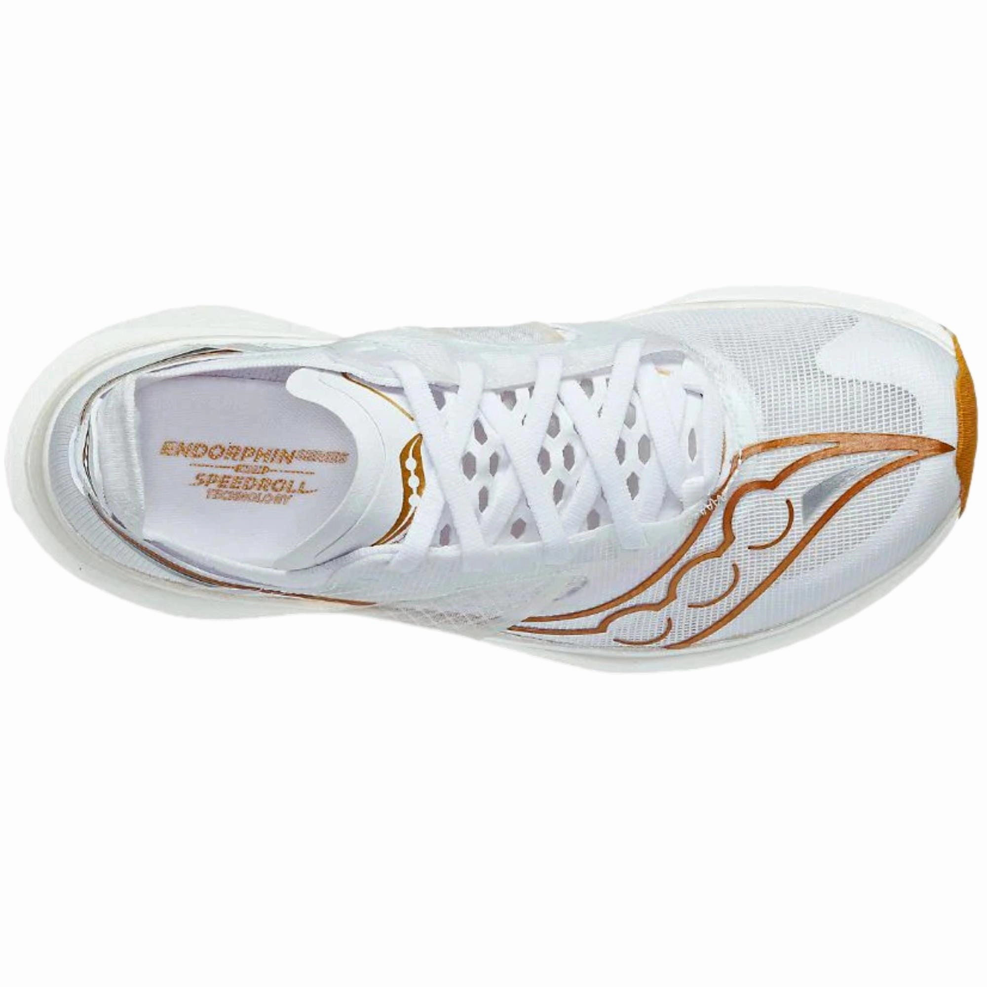 Saucony Endorphine Elite White/Gold  S20768-13 Men's
