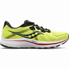 Saucony Omni 20 S20681-25 Sneakers Mens US 8 Green Low Top Running Shoes EEE3993 Mens Athletic Shoes clearance sale