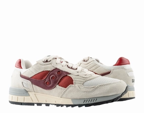 Saucony Originals Shadow 5000 White/Red Men's Shoes S70665-32 Mens Athletic Shoes clearance sale