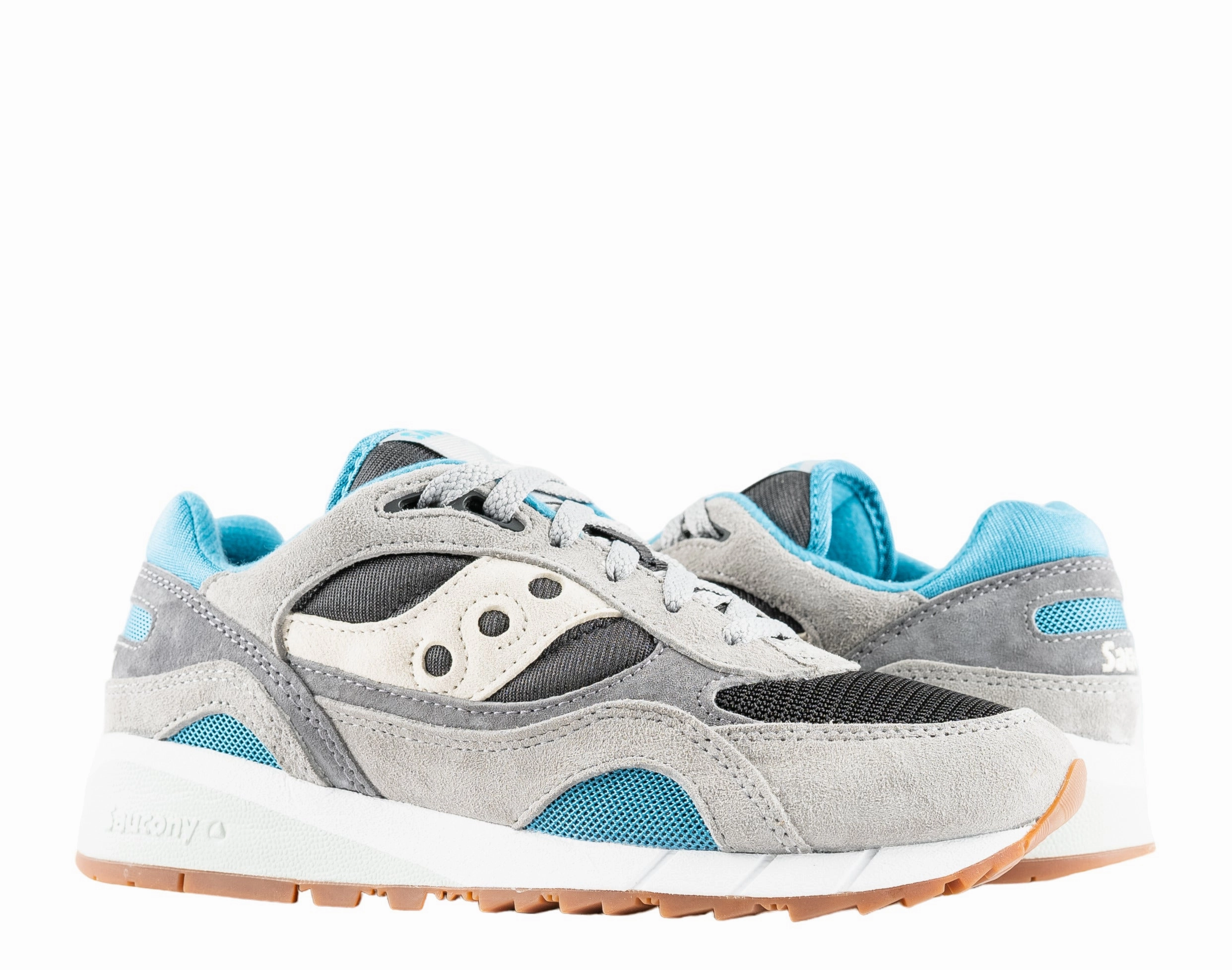 Saucony Originals Shadow 6000 OG Grey/Black/Blue Men's Shoes S70441-49 Mens Athletic Shoes clearance sale