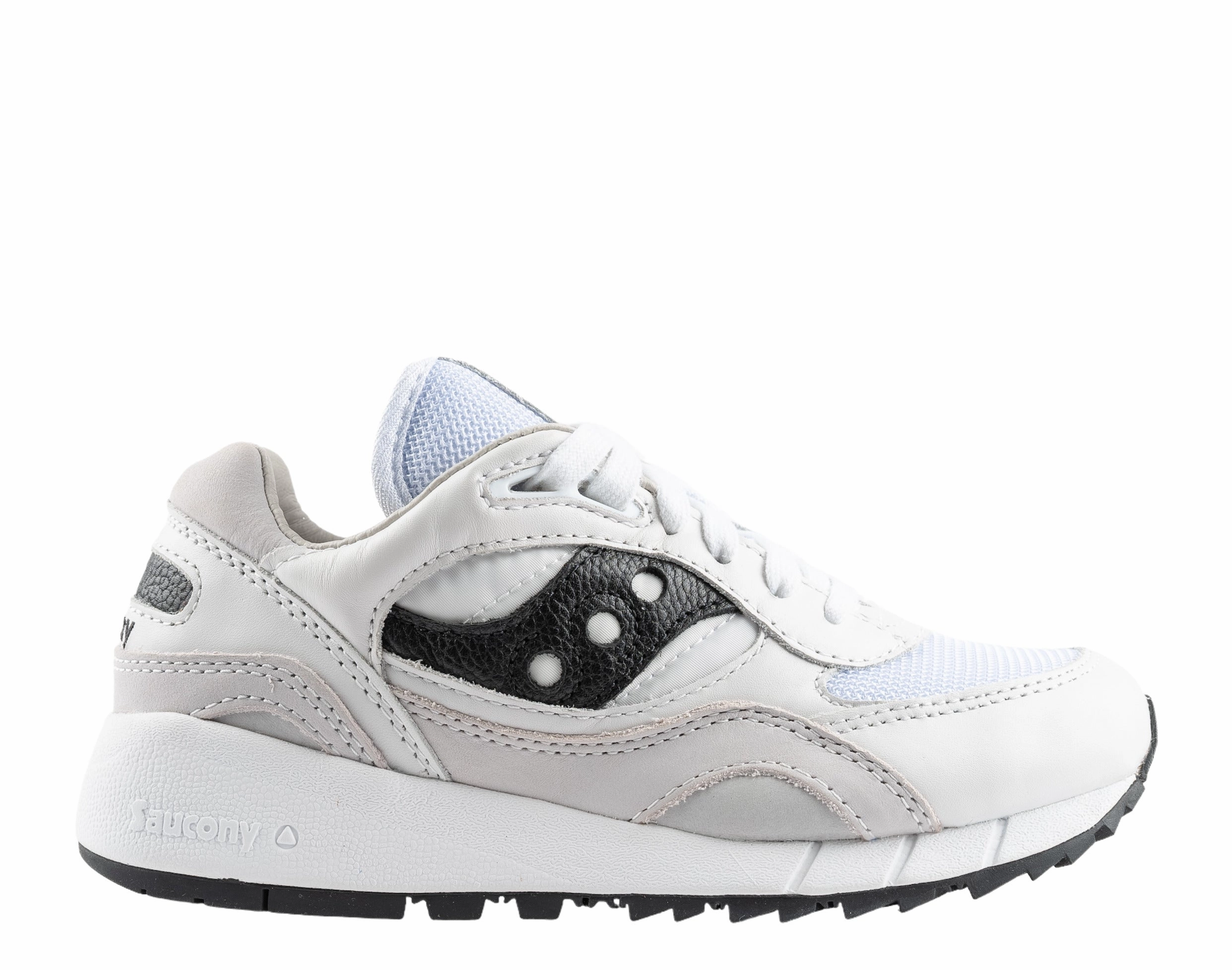Saucony Originals Shadow 6000 Premium White/Black Men's Shoes S70668-1