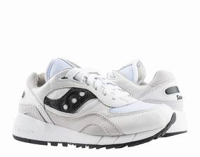Saucony Originals Shadow 6000 Premium White/Black Men's Shoes S70668-1 Mens Athletic Shoes clearance sale