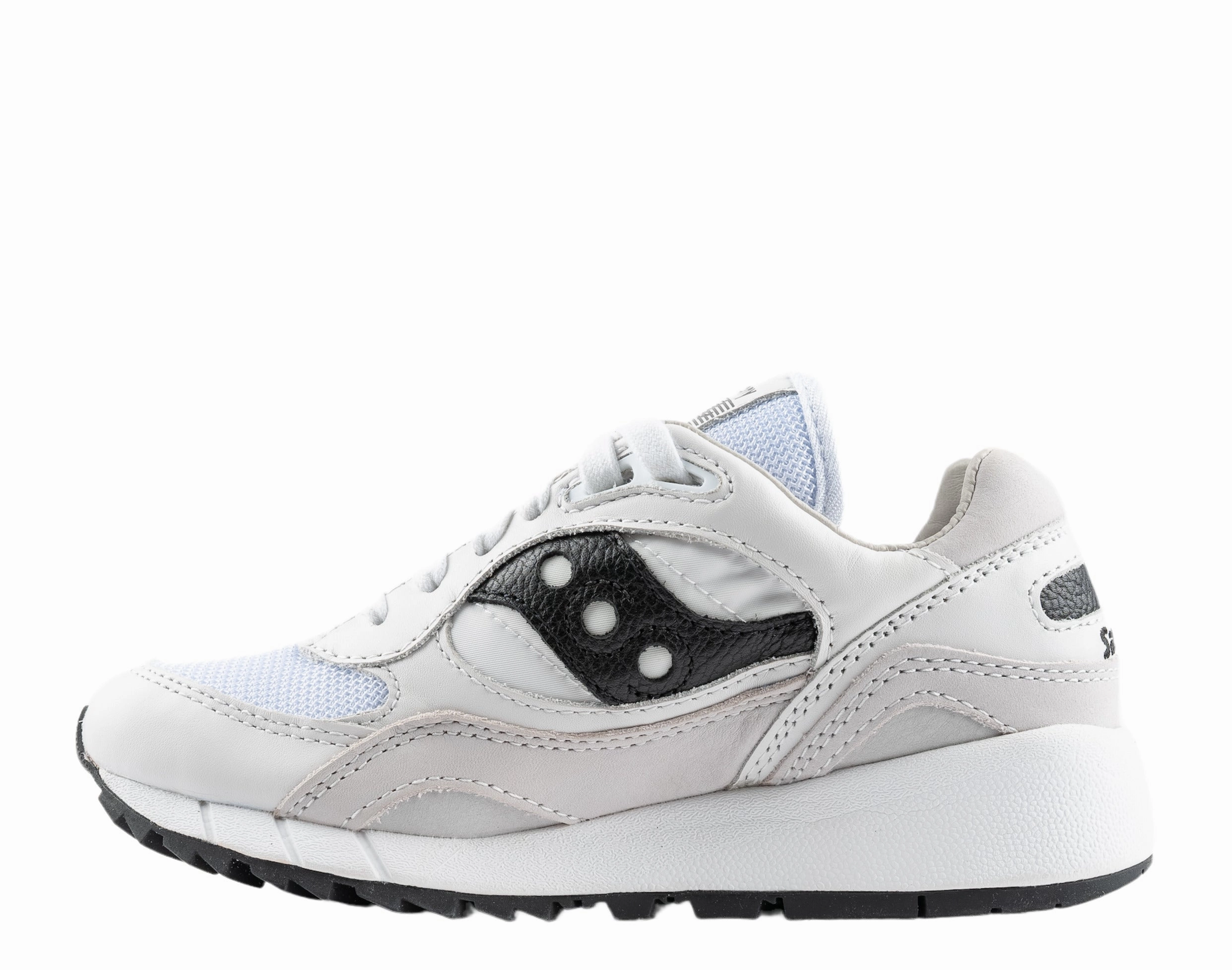 Saucony Originals Shadow 6000 Premium White/Black Men's Shoes S70668-1