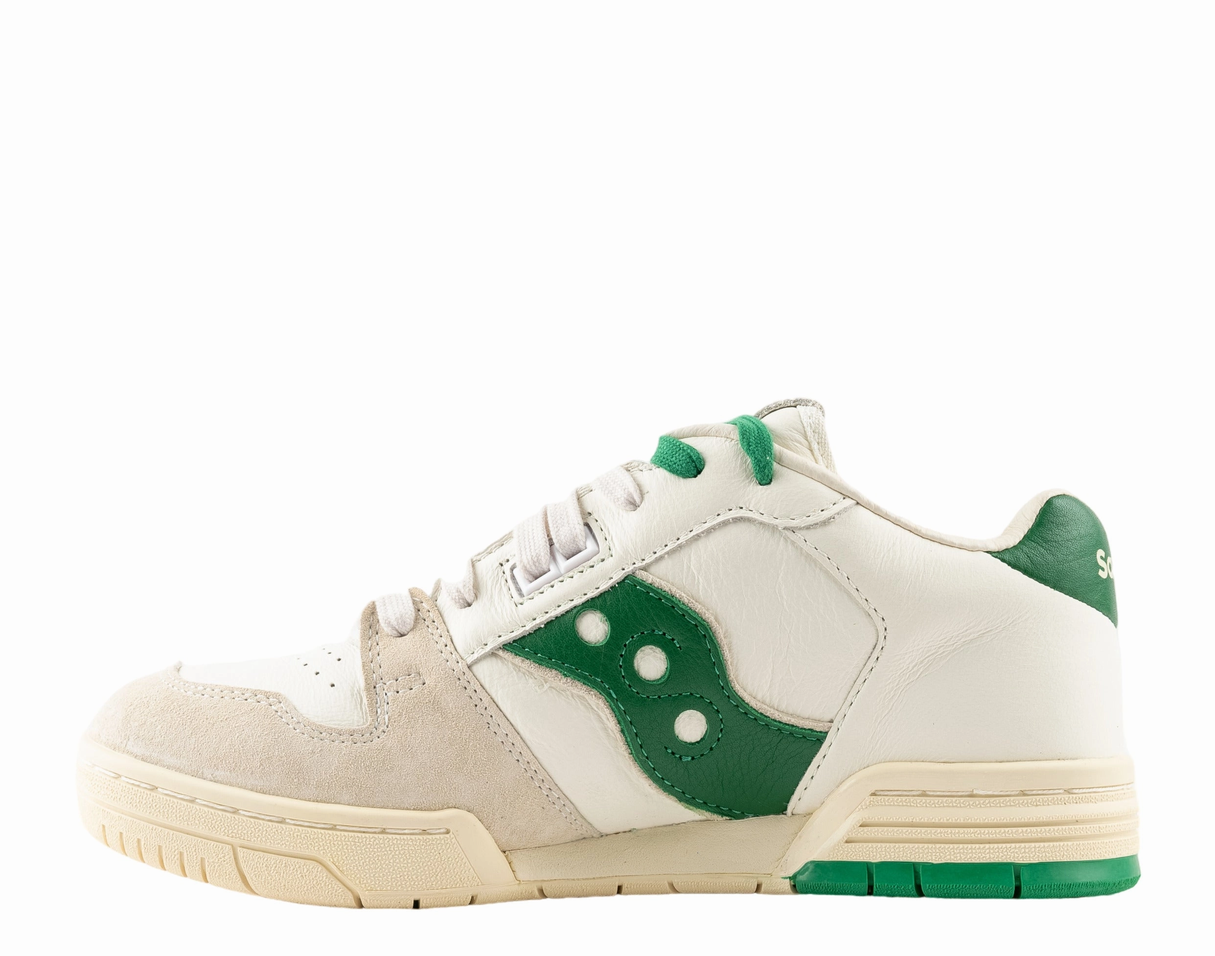 Saucony Originals Spot-Bilt Sonic Low Premium Beige/Green Men's Shoes S70788-1