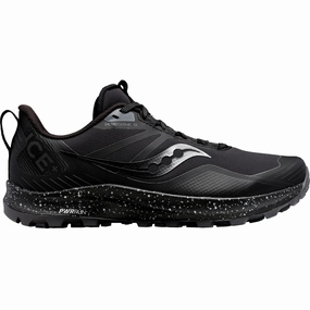 Saucony Peregrine Ice  3 Black / Shadow  S20791-10 Men's Mens Athletic Shoes clearance sale