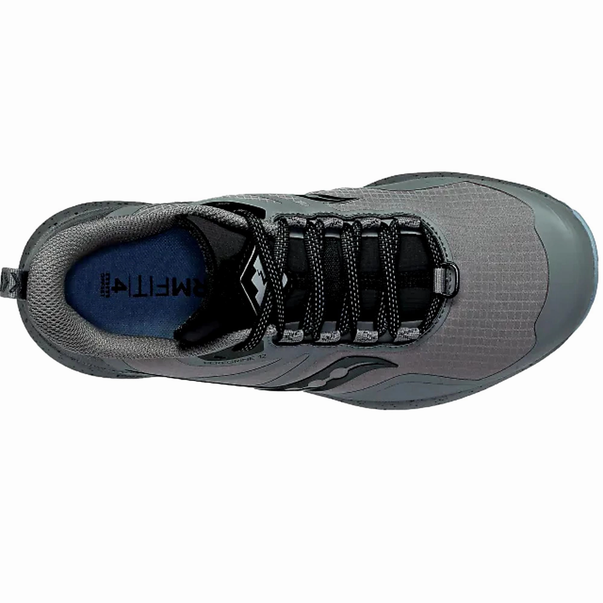 Saucony Peregrine Ice  3 Gravel / Black  S10791-30 Women's