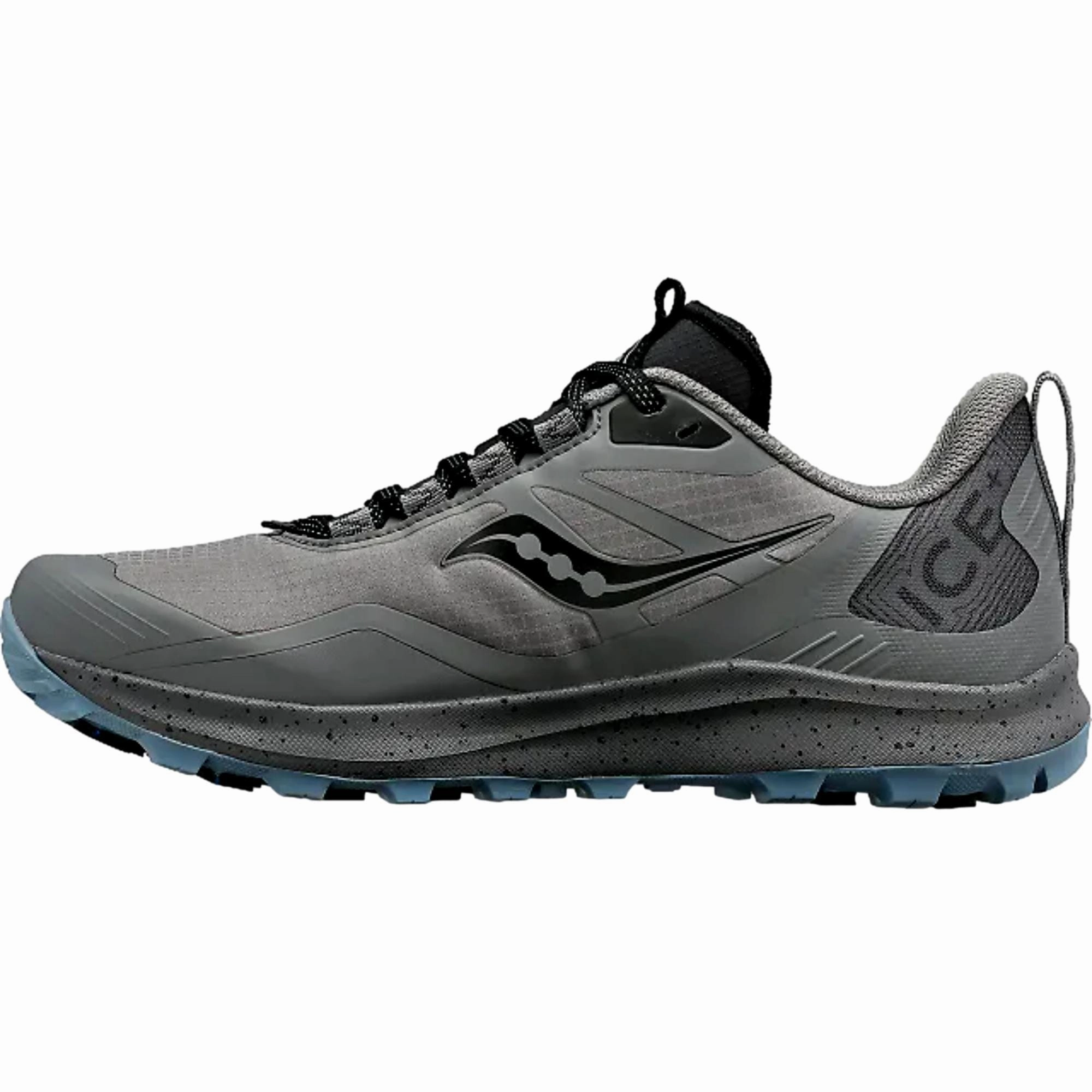 Saucony Peregrine Ice  3 Gravel / Black  S10791-30 Women's