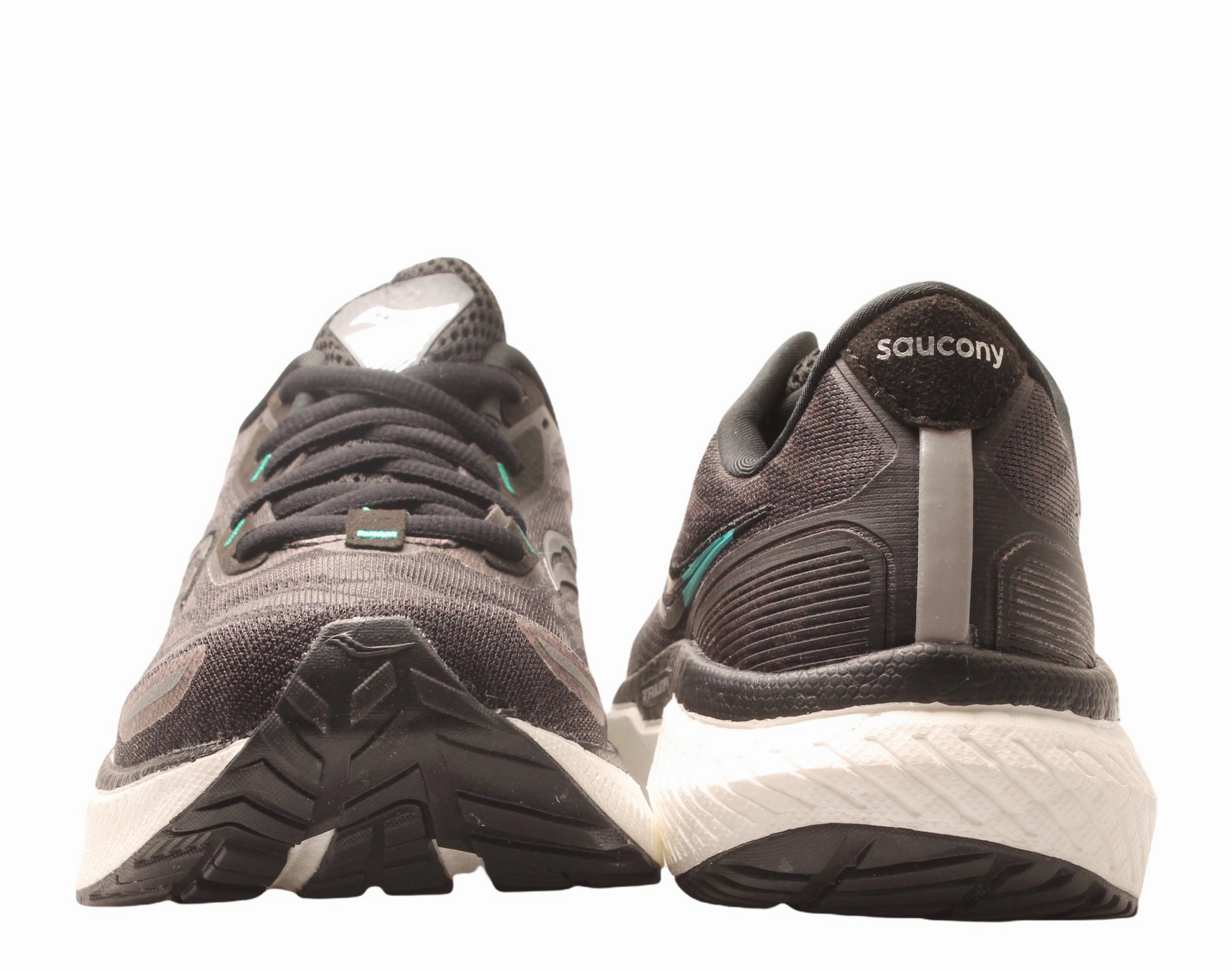 Saucony Triumph 19 Black/White Women's Running Shoes S10678-10