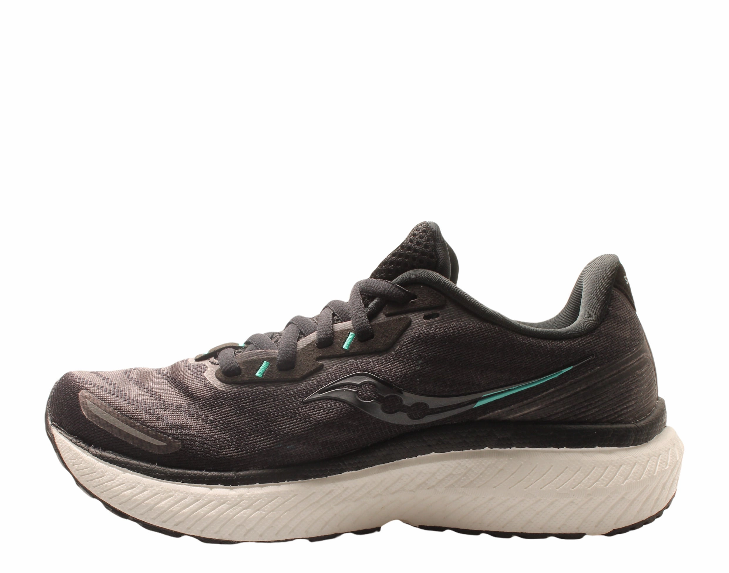 Saucony Triumph 19 Black/White Women's Running Shoes S10678-10