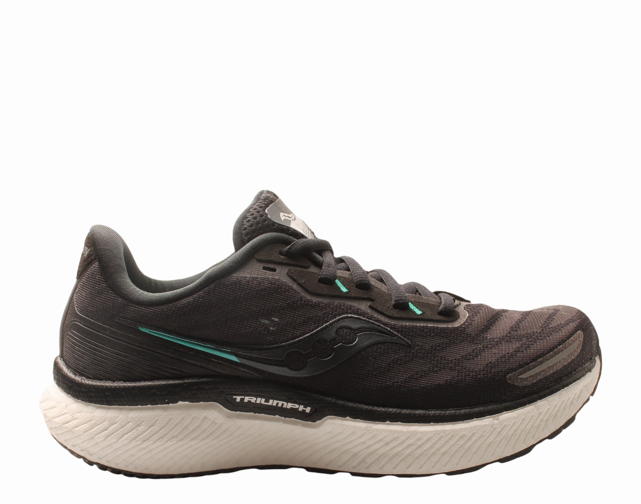 Saucony Triumph 19 Black/White Women's Running Shoes S10678-10